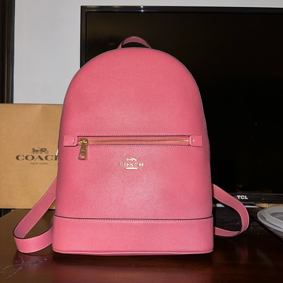 COACH PINK BOOKBAG - Picture 1 of 4